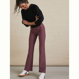 Anthropologie The Essential Slim Flared Pants